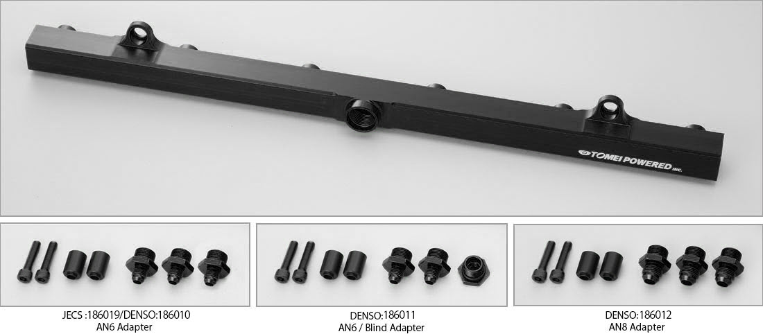 TOMEI RB26DETT Fuel Delivery Pipe (Black) parts
